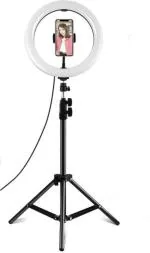 Webilla 10 Inch Ring Light Metal Tripod Stand