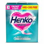 HENKO MATIC FRONT LOAD DETERGENT POWDER 4+2 KG
