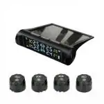 ROBOSTORE INDIA Voice Alert USB/Solar Powered TPMS (Tire Pressure Monitoring System)