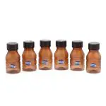HANBAO Pet Plastic 250ml Water Bottle, 6pcs set, Brown