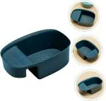 MOSTSHOP Side Sink Strainer Basket,Sink Mesh Strainer,Over The Sink Colander Drain,Corner Food Strainer,Vegetable Strainer,for Kitchen Waste,Vegetable,Fruits(PACK OF 1)