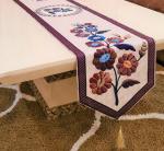 Groki Brown 183 cm Table Runner (Cotton)