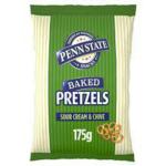 Pure Penn State Sour Cream And Chives Sharing Pretzels, 175 Gm