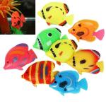Kapoor Pets Ornamental Fish Pet Supplies Aquarium Decorations Artificial Fake Floating Fish (Pack of 16)