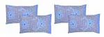 Gharsaaz Multicolor Printed Polycotton Pillow Covers Set of 4