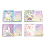 SAMVARDHAN Unicorn Sticky Note for Boys | Sticky Notes Cartoon Sticky Notes Stylish Sticky Notes | Stylish Sticky Note for Boys Kids Return Gifts (4 Piece Girls)