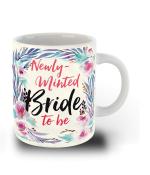 Whats Your Kick Newly Minted Bride To Be Design Pinted White Ceramic Coffee Mug Tea Mug 325 ml 325 ML