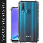 Back-Brainers Case White Polycarbonate Back Cover For Vivo Y12 Y15 Y17