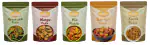 Fruvanta Kerda Pickle, Gor-Keri Pickle, Green Chilli Pickle, Mix Pickle and Mango Pickle (200gm X 5) (Pack of 5)
