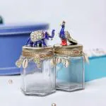 BOXOZA Vincenzo Clear Glass Jars & Containers