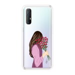 Emble Designer Clear Tranperant Silicone Case For Oppo Reno 3 Pro -Design A25 ( TPU | Soft , Oppo Reno 3 Pro | Multicolor )