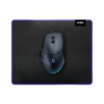 Kreo Gaming Mouse with Programmable Buttons & RGB Lighting | Top Pixart Sensor | Adjustable DPI with 1.5m Long Braided Cable and Optical Sensor | Lightweight & Durable | (Hawk+ Mousepad L)