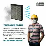 Nano Aerpod Personal air purifier with High-Performance HEPA filter Superior Air Filtration Made Simple with PAPR Exceptional Air Quality on the Go APNFH100-H