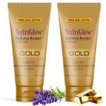 NutriGlow Gold Radiance Booster Face Wash For Nourished & Glowing Skin, All Skin Types, 65ml Each (Pack of 2)