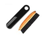 Sheppits Premium ABS Plastic Shoe Horn (Black) & Wooden Shoe Brush Combo | Shoe Care Kit