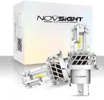 Novsight Novsight N35 H4 High Low Led Headlight Bulbs - Extremely Bright 40W 7