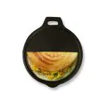 The Indus Valley Non-Stick Black Cast Iron Tawa 10.8 inch