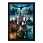 INTEXTURE GALLERY 99 Game Of Thrones Texture Paper Framed Art Print 19.25 Inches X 13.25 Inches,Perfect for Home Decor, For Living Room, Bed room, Office, Hotel,wall decoration