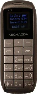 Kechaoda A26, Dual Sim, Grey, Feature Phone