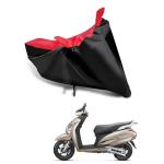 AASHTIK MART New Honda Activa 125 Universal Motorcycle Bike/Scooty Two Wheeler Safety Full Body Cover Honda Activa 125 Red Black Colour KK-260