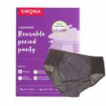 Sirona Reusable Period Panty for Women for 360 Degree Protection - Medium (M)