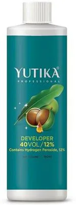 Yutika Professional Hair Colour Developer 40 Volume (12%) 150 ml , White
