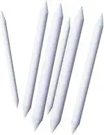 Qatalitic Paper Stump (Set Of 6 Pc), White Art Blenders