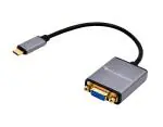 BlueRigger USB C 3.1 Male to VGA Female Adapter - 20 cm