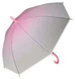 CHAATEWALA Pink Dual Shade Transparent Bubble Dome Umbrella (23 x 5 x 5 cm)