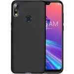 MULTRONICS Asus Zenfone Max Pro M2 Zb631Kl Black Rubber Back Case Cover