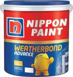 Nippon Paint Weather Bond Advance Exterior White Emulsion Wall Paint (1 L)