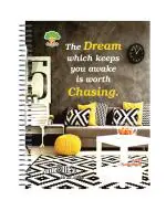 Amblitz Spiral Notebook - Ruled | 400 Pages| Pack of 2 | A4 Size| Ruled - Single Line| Premium Lite | Single Subject Notebook|