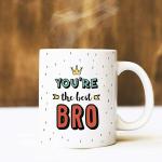 Oye Happy Ceramic Best Bro Coffee Mug
