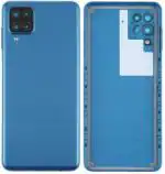 imbi Samsung Galaxy M12 Blue Replacement Back Panel with Volume Side Key and Power ON-OFF Button
