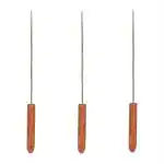 TrustBasket Extra Large Barbecue Skewers for BBQ Tandoor Grill (Pack of 3)