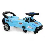 Royal Ride Ons Formula Swing Magic Car For Kids of Age Group 3 Years To 8 Years (Blue)
