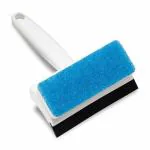 ALAMPAR Glass Cleaning Tools 2 in 1 Glass Wiper Cleaning Brush Mirror Grout Tile Cleaner