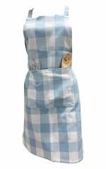ETS Handpro Satishve Cotton Kitchen Apron With Adjustable Neck Strap And Ties With Centre Pocket with Strong and durable Cotton