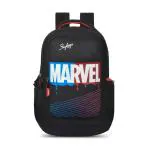 Skybags Marvel School | 30L | School Backpack | Polyester | Black