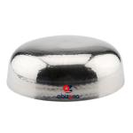 Abizona Stainless Steel Hammered Tasla Heavy Bottom Cookware Kadai | Kadhai for Kitchen Utensils for Cooking | Deep Frying | Without Handle (1500ML-2500ML) Small Size - Silver