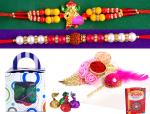 Rakhi gift for brother and bhabi/rakhi gift hamper/rakhi gift for brother combo/rakhi gift hampers for brother-2 Premium Kundan rakhi+handmade Chocolate box+Roli chawal platter/Pooja thali+Rakhi Card