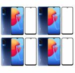 Vizio Vivo Y5 Transparent Tempered Glass Touch Sensitive and Scratch Resistant Full Screen Guard with Wet and Dry Wipe