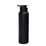 PANCA Black Sipper Bottle Stainless Steel 1 Litre Capacity Indoor And Outdoor Bottle