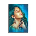 Abhi Online Shop Oil Painting Frames Customized Personalized for Wall Display Frame MDF Good Look Well Home Decor|Festival Birthday Gift|Anniversary Gift|Wall Decor (16x24 inches)