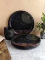 Servewell Persian Matte 12 Piece Melamine Dinner Set - Arid