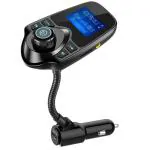Coku Wireless Bluetooth Fm Transmitter With Wide Digital Display