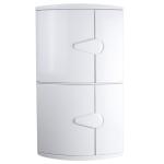BEDI ROYAL Plastic Crystal Wall Corner Cabinet for Bathroom and Kitchen Corner -Multicolor-04