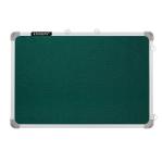 Eduway 1.5x2 Ft. Pin-Up Notice Board | Bulletin Board | Display Board for Office, School (Green)