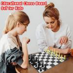 myhoodwink Educational Chess Board Game Set For Toddlers Kids And Adults All Ages 2 Player Challenges Strategy Game