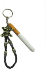 Blue Aura Dcs Green Cigarettes And Danger Keychain Locking Key Chain